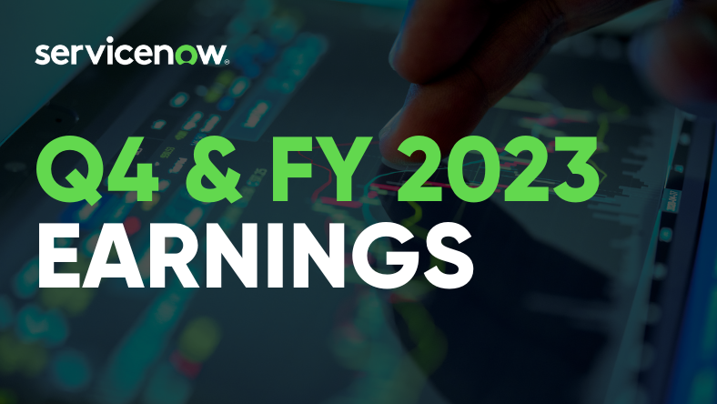 ServiceNowNews's tweet photo. Going live $NOW: Join @ServiceNow Chairman and CEO @BillRMcDermott, President and COO CJ Desai, and CFO @GinaMast1 for our Q4 and FY 2023 earnings conference call to hear more about how the world works with #ServiceNow. https://t.co/guW7seFl6y https://t.co/goo5HdqA0G