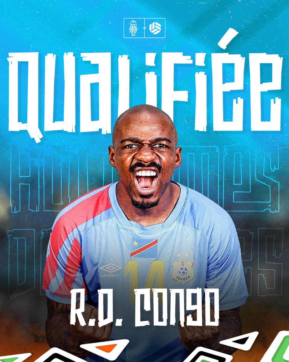 🚨 𝗢𝗙𝗙𝗜𝗖𝗜𝗘𝗟 ! 𝗟𝗔 𝗥𝗘́𝗣𝗨𝗕𝗟𝗜𝗤𝗨𝗘 𝗗𝗘́𝗠𝗢𝗖𝗥𝗔𝗧𝗜𝗤𝗨𝗘 𝗗𝗨 𝗖𝗢𝗡𝗚𝗢 𝗘𝗦𝗧 𝗤𝗨𝗔𝗟𝗜𝗙𝗜𝗘́𝗘 𝗣𝗢𝗨𝗥 𝗟𝗘𝗦 𝗛𝗨𝗜𝗧𝗜𝗘̀𝗠𝗘𝗦 𝗗𝗘 𝗙𝗜𝗡𝗔𝗟𝗘 𝗗𝗘 𝗟𝗔 #CAN2023 ! 🇨🇩💙

Les Congolais arrachent leur qualification lors de cette dernière journée de