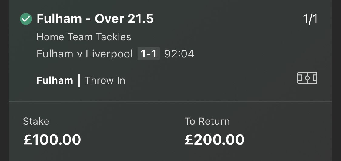 FlipTheSlip's tweet photo. ✅Winner +1 unit

2/2 on the night and our win streak continues to 11 in a row🔥 https://t.co/S3Fk6tE0qi