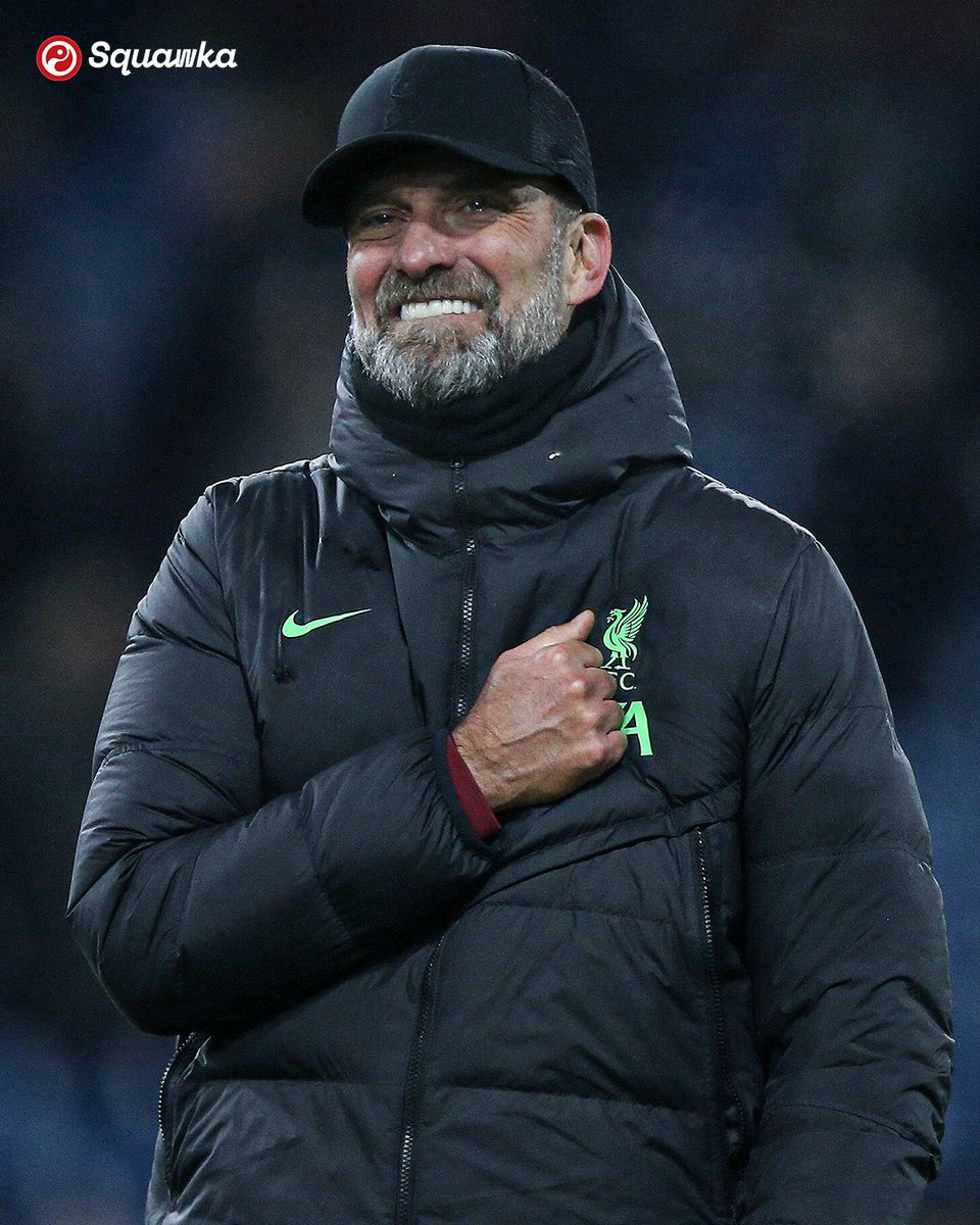 Squawka's tweet photo. Liverpool this season:

◉ Five points clear at the top of the Premier League
◉ Into the League Cup final
◉ Into the Europa League L16
◉ Unbeaten in their last 19 domestic games
◉ Still in the FA Cup

Take a bow, Jürgen Klopp. 👏 https://t.co/ZvJ0SnhZUO