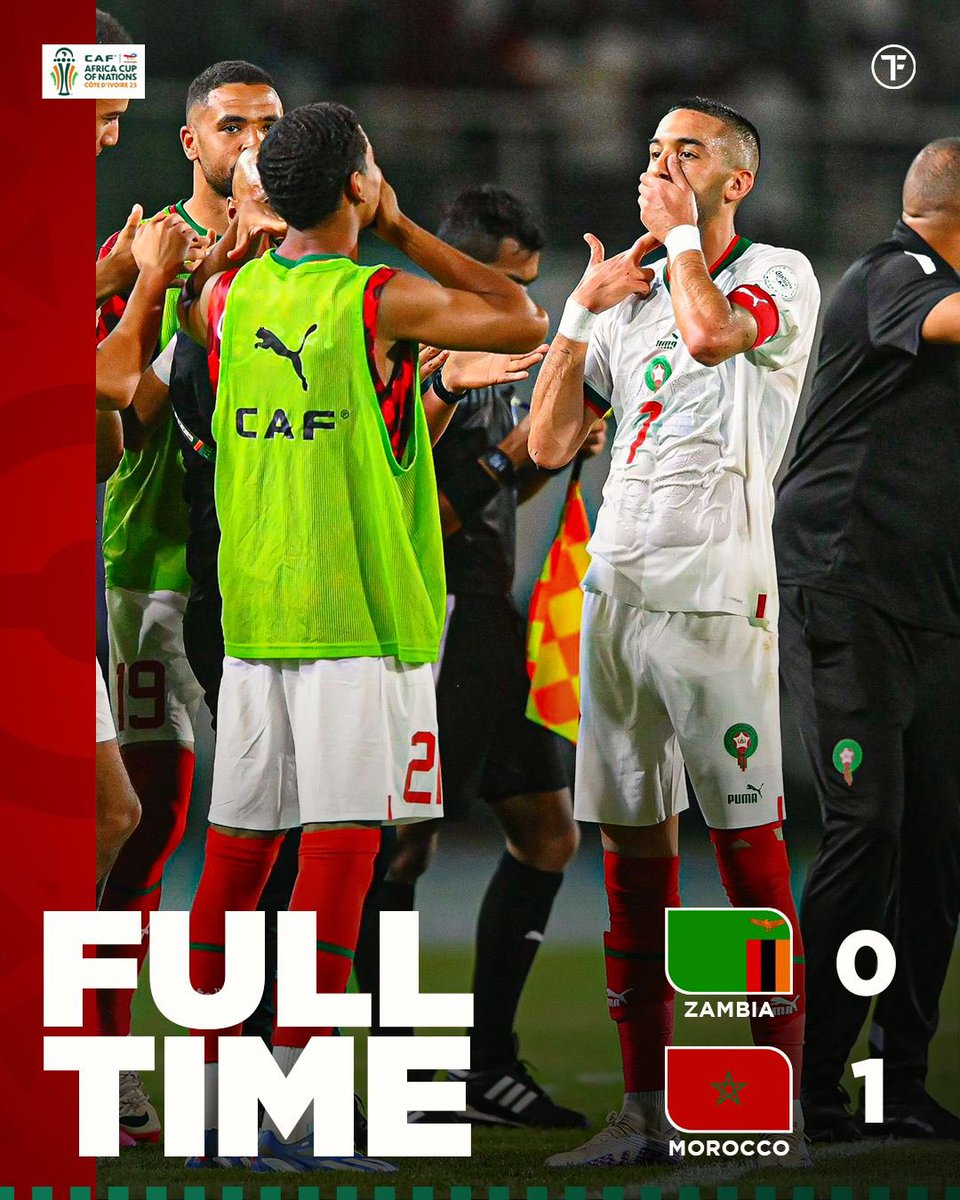 TFT_Morocco's tweet photo. ⏱️𝗧𝗘𝗥𝗠𝗜𝗡𝗘́ ! 𝗟𝗘𝗦 𝗟𝗜𝗢𝗡𝗦 𝗗𝗘 𝗟’𝗔𝗧𝗟𝗔𝗦 𝗗𝗢𝗠𝗣𝗧𝗘𝗡𝗧 𝗟𝗘𝗦 𝗖𝗛𝗜𝗣𝗢𝗟𝗢𝗣𝗢𝗟𝗢𝗦 𝟭-𝟬 ! 🦁⚔️🦅

Le Mountakhab réussit donc 𝗦𝗢𝗡 𝗣𝗔𝗥𝗖𝗢𝗨𝗥𝗦 𝗘𝗡 𝗣𝗛𝗔𝗦𝗘 𝗗𝗘 𝗚𝗥𝗢𝗨𝗣𝗘 avec 7️⃣ Points et en étant 1️⃣er du groupe F ! 👏🏼🇲🇦

𝗔𝗟𝗟𝗔𝗛 𝗔𝗟𝗪𝗔𝗧𝗔𝗡 𝗔𝗟𝗠𝗔𝗟𝗜𝗞 🫡🗣️