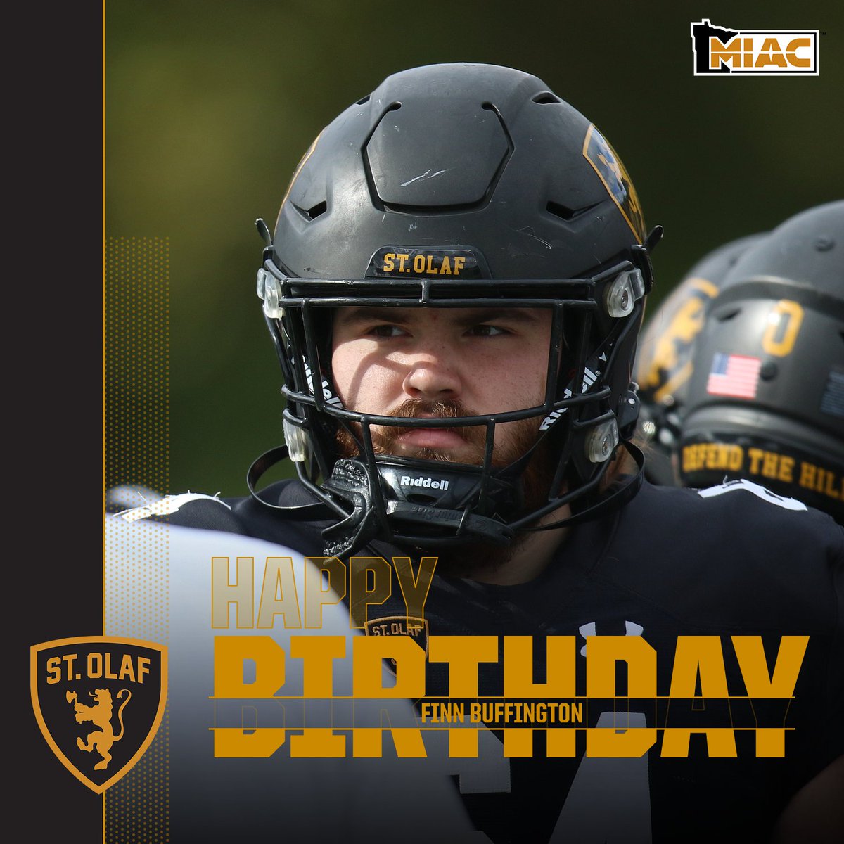 StOlafFB's tweet photo. Happy Birthday Finn🦁#DefendTheHill https://t.co/ivNjc4KFQd