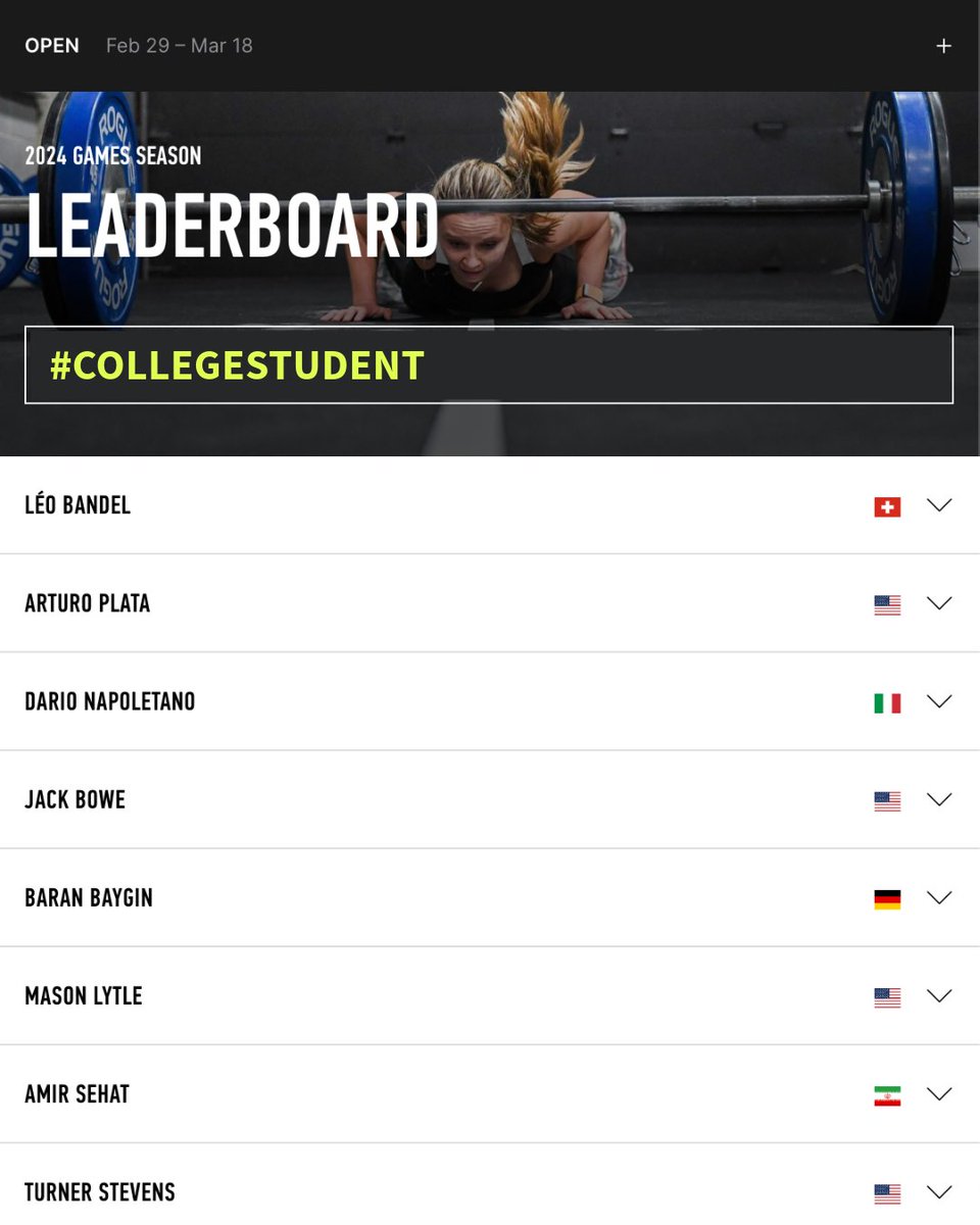 CrossFitGames's tweet photo. You can also create and add hashtags to organize mini-competitions — #ArmyvsNavy, #CollegeStudentvsEducator, #PolicevsFire, etc. — to see who’s the fittest of each rivalry. https://t.co/gXJECja666