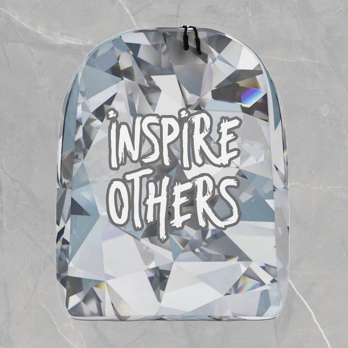 Inspire Others Diamond Book Bag. Available on our online store now inspireothers-store.myshopify.com/products/inspi… #inspireothers #accessories