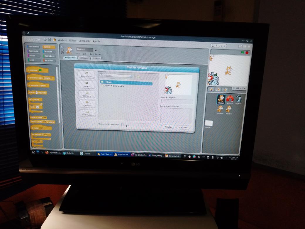 Inicio de la 1ra Jornada de Formación orientada al área de Robótica Curso Básico Scratch, con los tutores Cbit Barinas en el Cpset Don Samuel