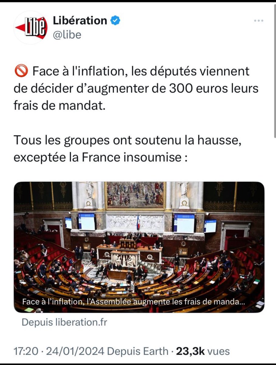 ludlec's tweet image. Ils sont hors-sol. C’est incroyable. Alors que les agriculteurs sont dans la rue. #AgriculteurEnColere