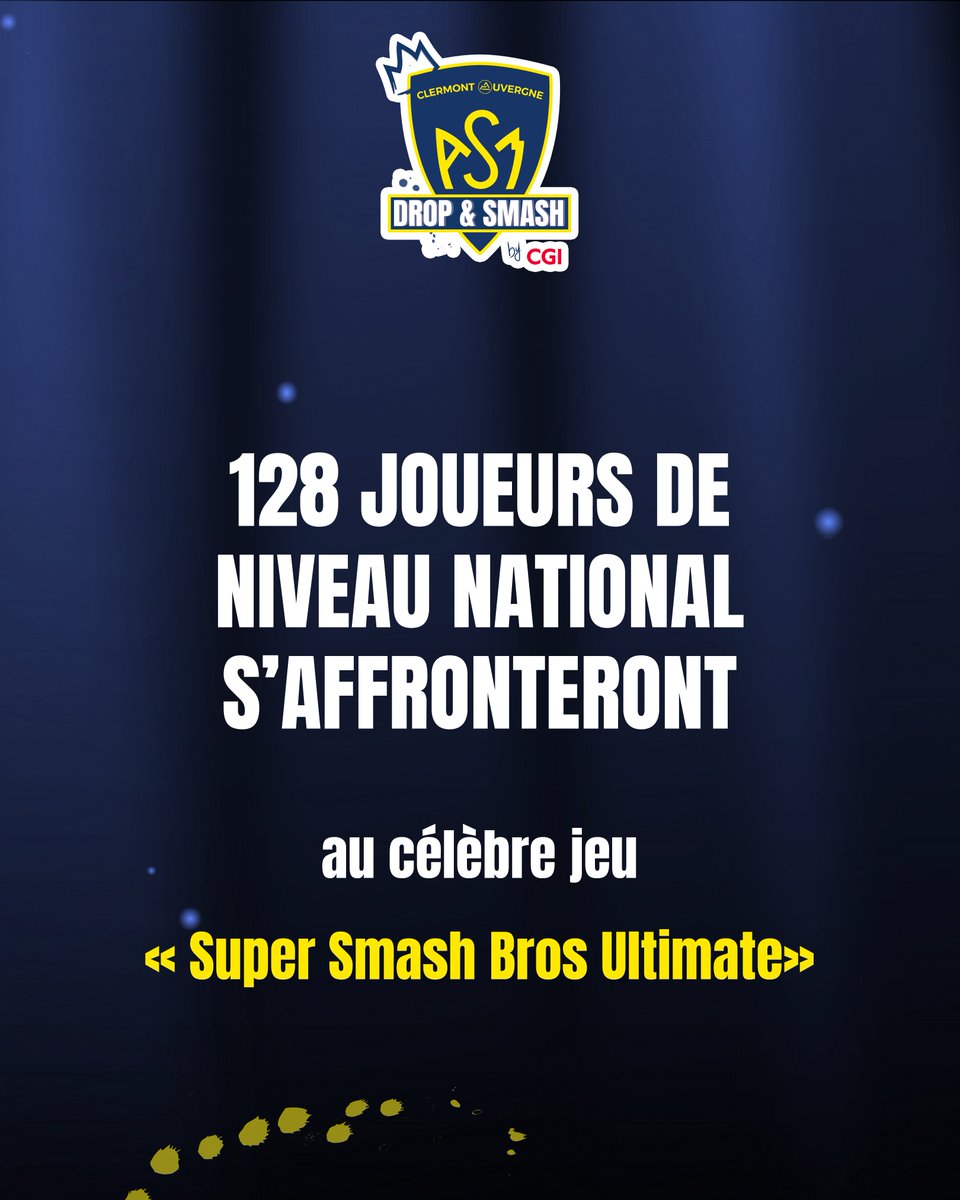𝗗𝗿𝗼𝗽 &amp; 𝗦𝗺𝗮𝘀𝗵 𝗯𝘆 <a href="/CGI_FR/">CGI en France</a>  c’est samedi !

Les 3⃣ infos clés sur le premier tournoi esport au #Michelin

🤝organisé avec l’aide de <a href="/CaldeiraSSBU/">Caldeira</a>