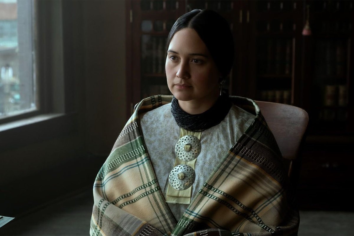 Instead of moaning about Margot Robbie (a white woman who appeared in a 1.5 billion-dollar grossing film) not receiving an Oscar nomination, how about we celebrate Lily Gladstone's historic achievement as the first Native American nomination in literally the same category?