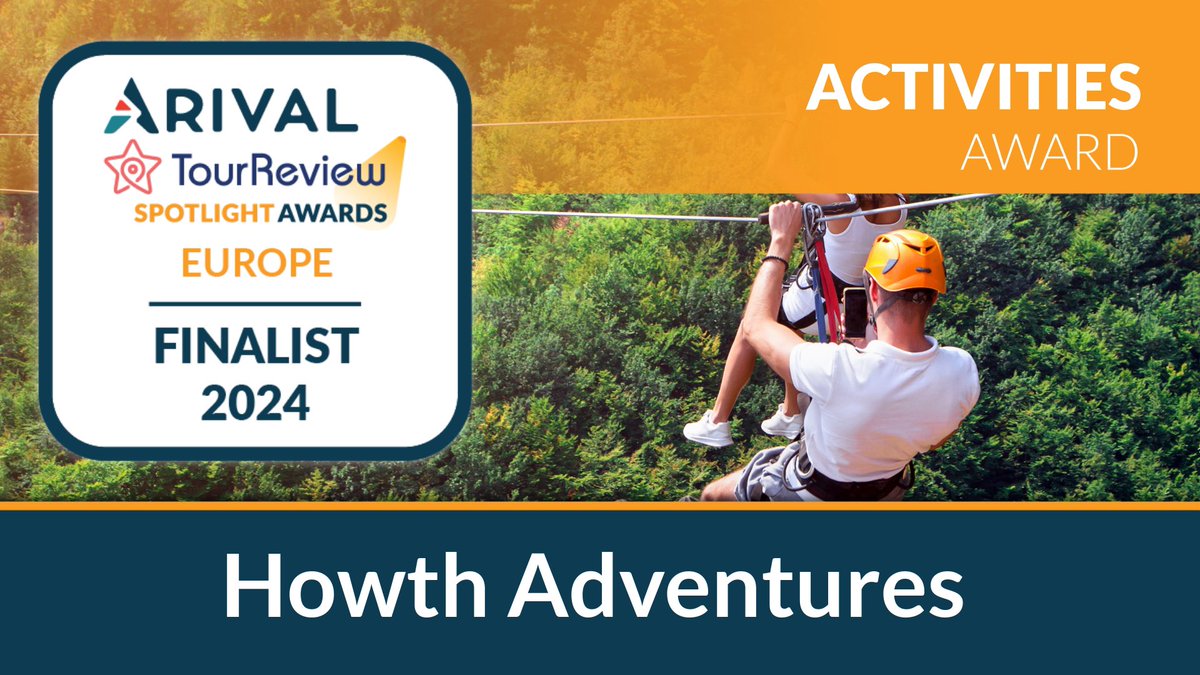 Delighted to be finalists in the 2024 Arival TourReview Europe Spotlight Awards. Howth Adventures are one of the top 10 operators across Europe in the Awards category for Activities 🌟🌟🌟🌟🌟@arivaltravel #europespotlightawards #howthadventures #hiking #ebiking #boattours