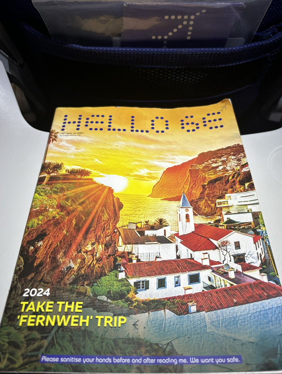 arvindpadhee's tweet image. Besides an excellent @IndiGo6E  flight from DEL-BBI, I enriched my vocabulary with a b’ful German term, from the latest edition of the inflight magazine. FERNWEH in German means “profound yearning for far-off places”, or simply, “craving for travel”. 😊 #goIndiGo