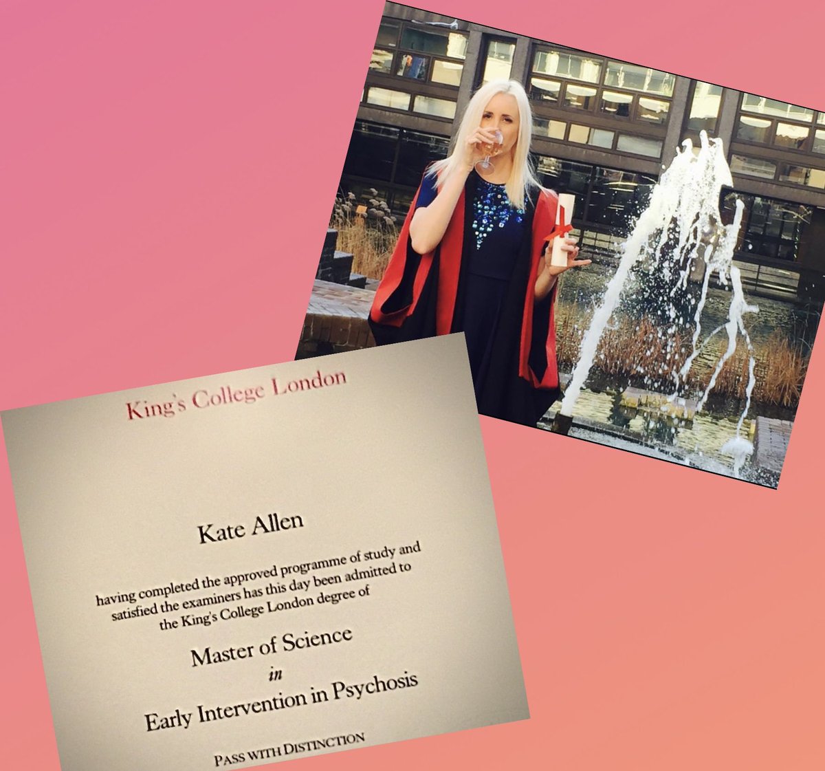 KateAllen1's tweet photo. 7 years ago today 👩‍🎓 How time flies! @KingsIoPPN @KingsCollegeLon #psychosis #EIP https://t.co/Q2JGKwrXPA