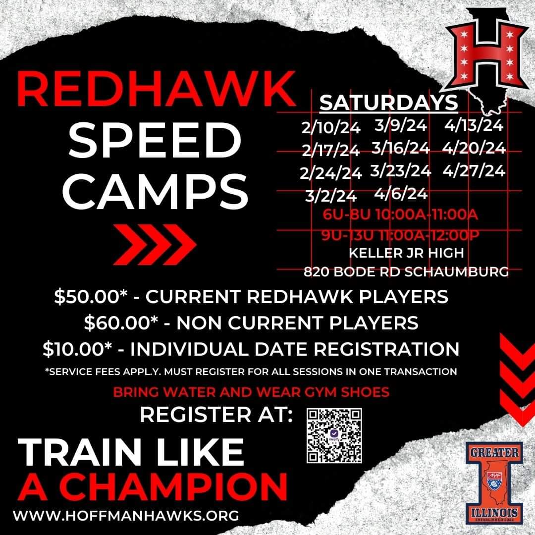 Open to everyone. Redhawks continue to be the premire youth program in the area!!