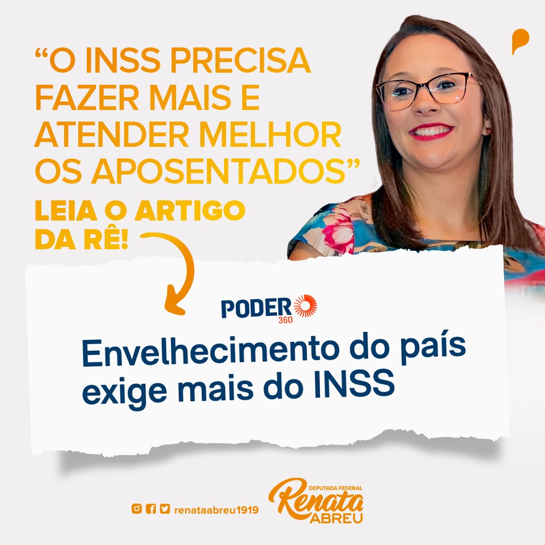 É inaceitável ver 1,8 milhão de idosos, viúvas e trabalhadores incapacitados na fila do INSS, esperando por um direito que deveria ser básico.  

Devemos fazer mais pelos brasileiros que já tanto contribuíram ao Brasil com trabalho e dedicação.

Acesse bit.ly/Envelhecimento…