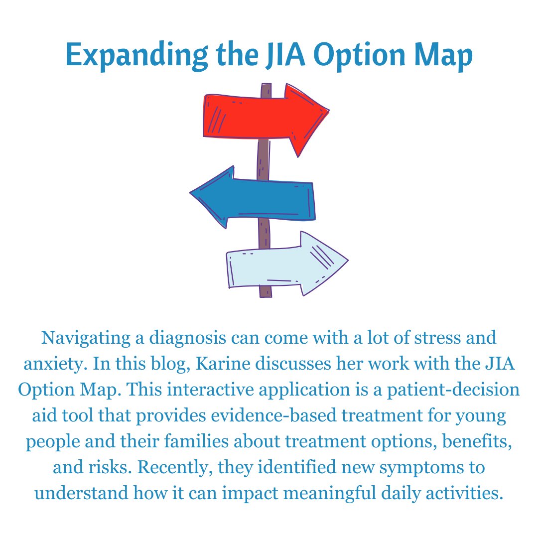Our most recent blog by Dr. Karine Toupin-April expands on the previous work she has discussed about the JIA Option Map.

To read more, check it out here: takeapaincheck.com/post/expanding…

#blog #jiaoptionmap #patientperspective #healthcare #healthcareprofessionals #health #wellness #jia