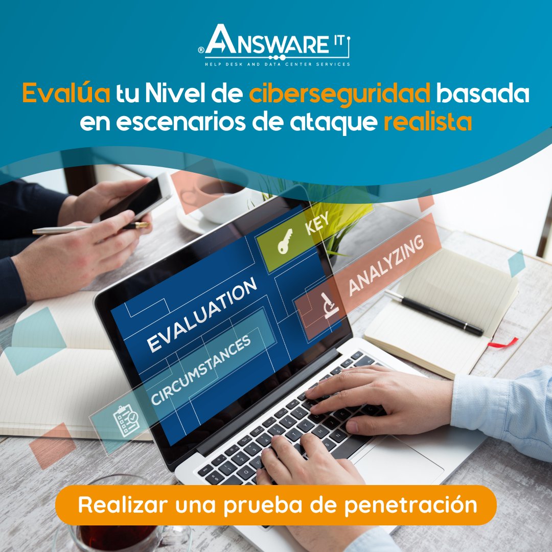 AnswareIT's tweet photo. 📊💻Estas pruebas son una parte fundamental de la ciberseguridad de una organización, ya que permiten identificar y corregir vulnerabilidades antes de que puedan ser explotadas por amenazas reales. 

CONOCE MÁS EN: ⬇
https://t.co/y69P48bjs4

#PruebasDePenetración #Ciberseguridad https://t.co/zvFOTHS0Sj