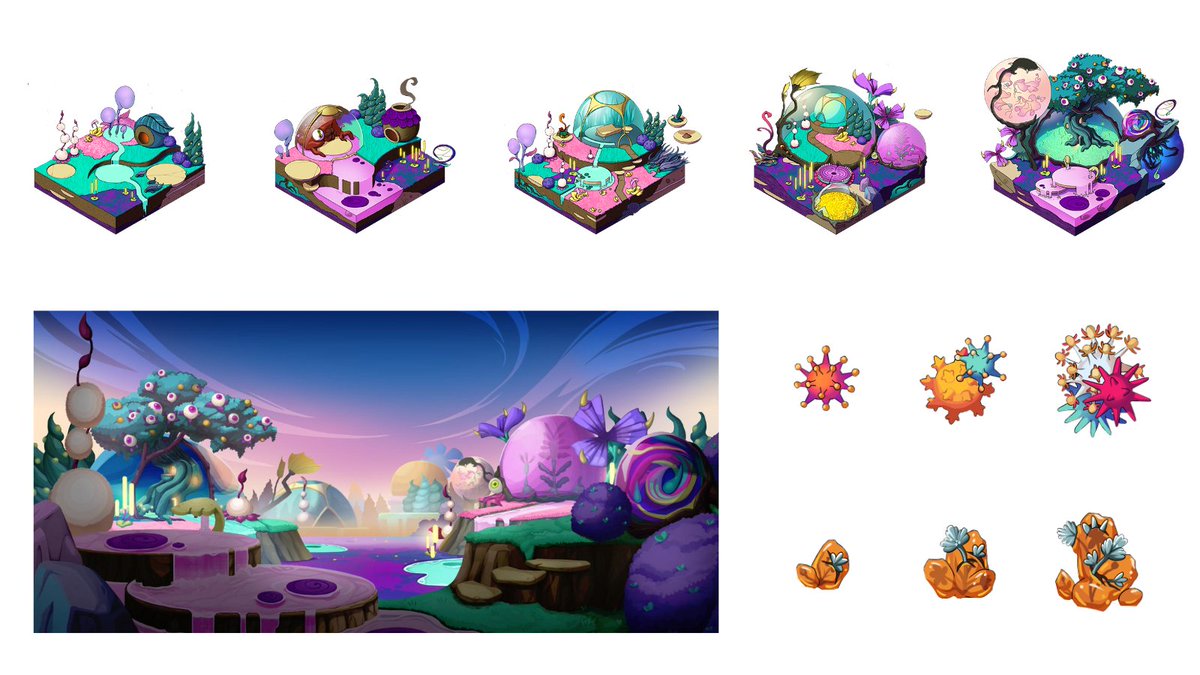 Othersidemeta Otherdeed Spotlight #2.

🌱Environment: Botanical (Growth)
✨Exclusive Resources: Sporicite &amp; Stonecrop
📊Environment Supply: 1634

Short 🧵👇