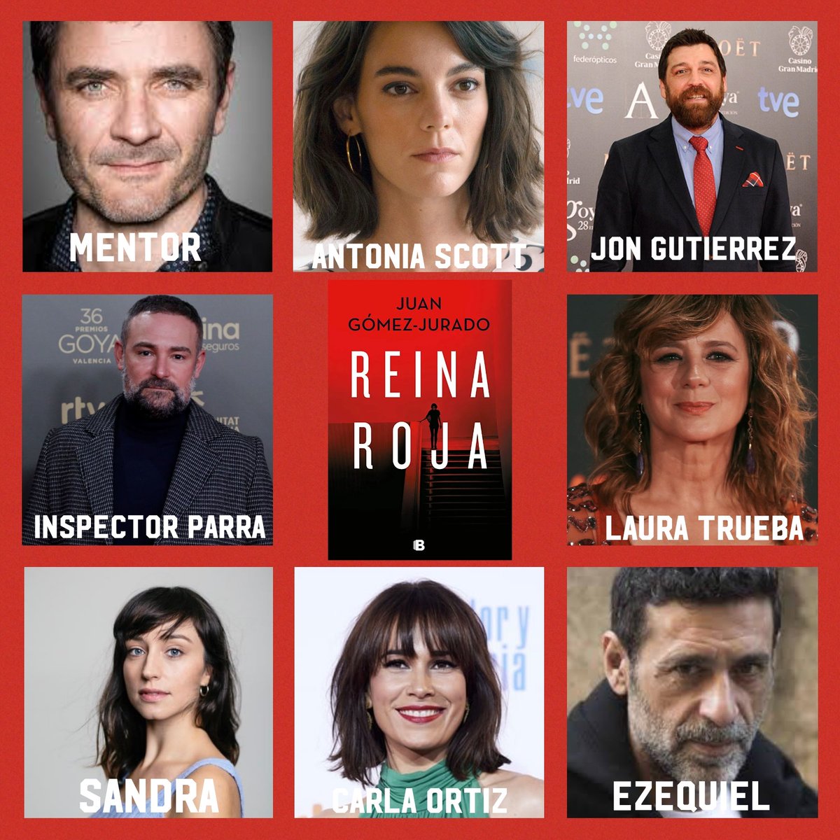 NovedadesPrime's tweet image. 🚨 Recordad que &quot;Reina Roja&quot;, la serie que adapta la novela de @JuanGomezJurado  ya tiene fecha de estreno! 

👉 29 de febrero👈