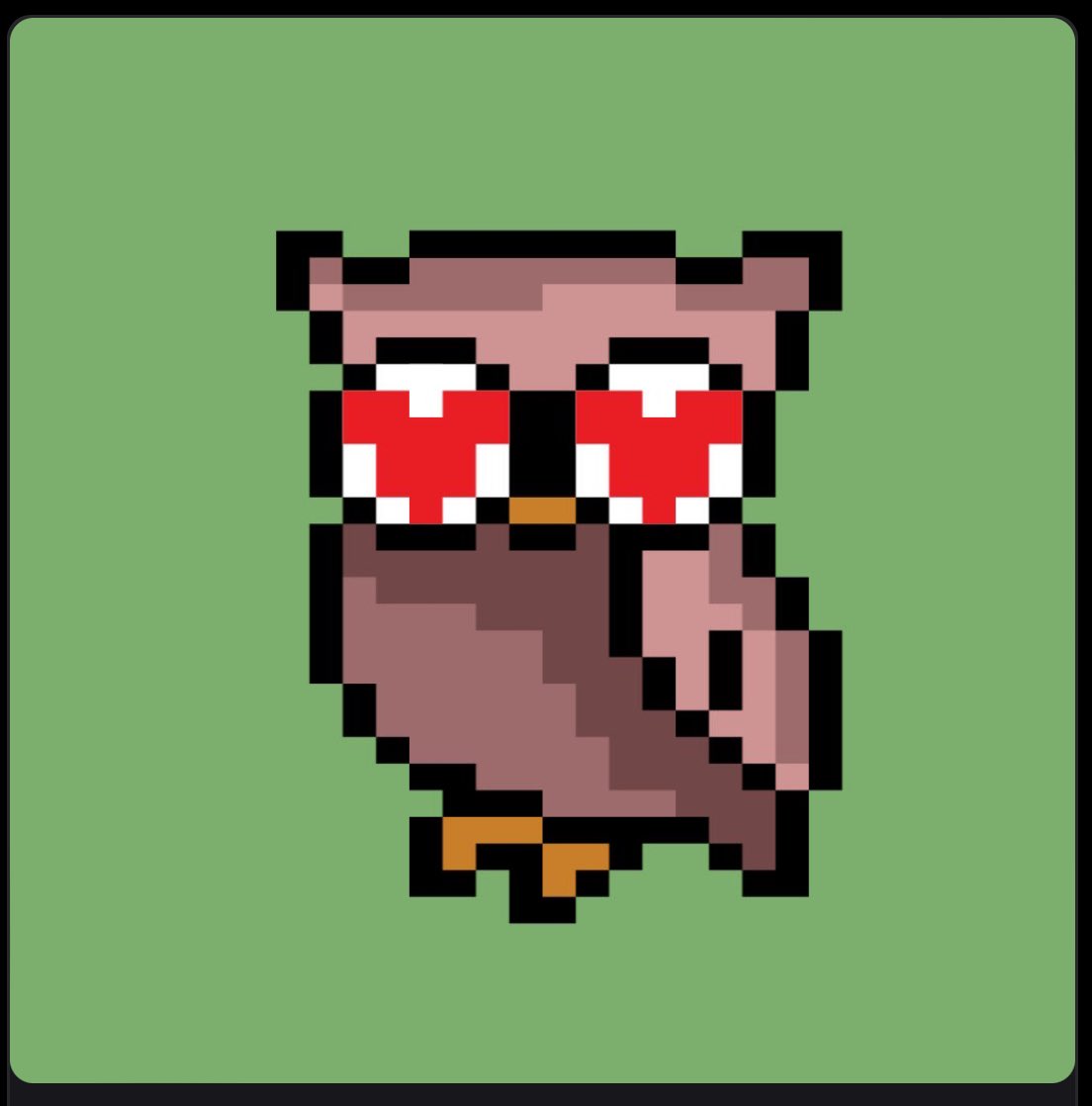 CyptoShaman's tweet photo. Thank you for the airdrop of this Freebit Owl. Just for holding a crowned Slime NFT! Thank you @freebits_stars!!! Mint WL FREE mint for Slime holders starts tomorrow:

https://t.co/aNOlFG4YCY https://t.co/mEJmkb4W5d