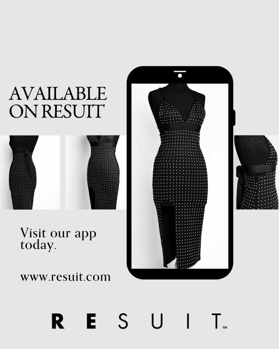 Want to rock a unique look without breaking the bank? Buy this A Dee studded jersey dress and make heads turn. Available on the ReSuit App now for only $40!

#JoinReSuit #RentYourStyle #Prelovedfashion #WinterFashion #RentTheLook #DesignerDresses #RentTheDress #GetTheLook #ADee