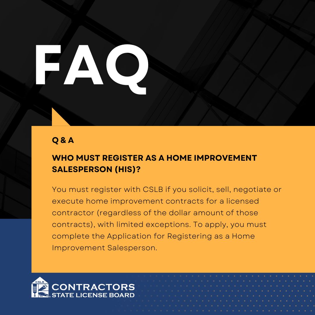CSLB's tweet image. You&apos;ve got questions! We&apos;ve got answers!

Your frequently asked questions are now just a click away. Visit our FAQ page on our website and find answers to your questions 24/7. We&apos;re here to make your life easier.

Link--&amp;gt; cslb.ca.gov/about_us/faqs/

#FAQ #Answers #AlwaysHereToHelp
