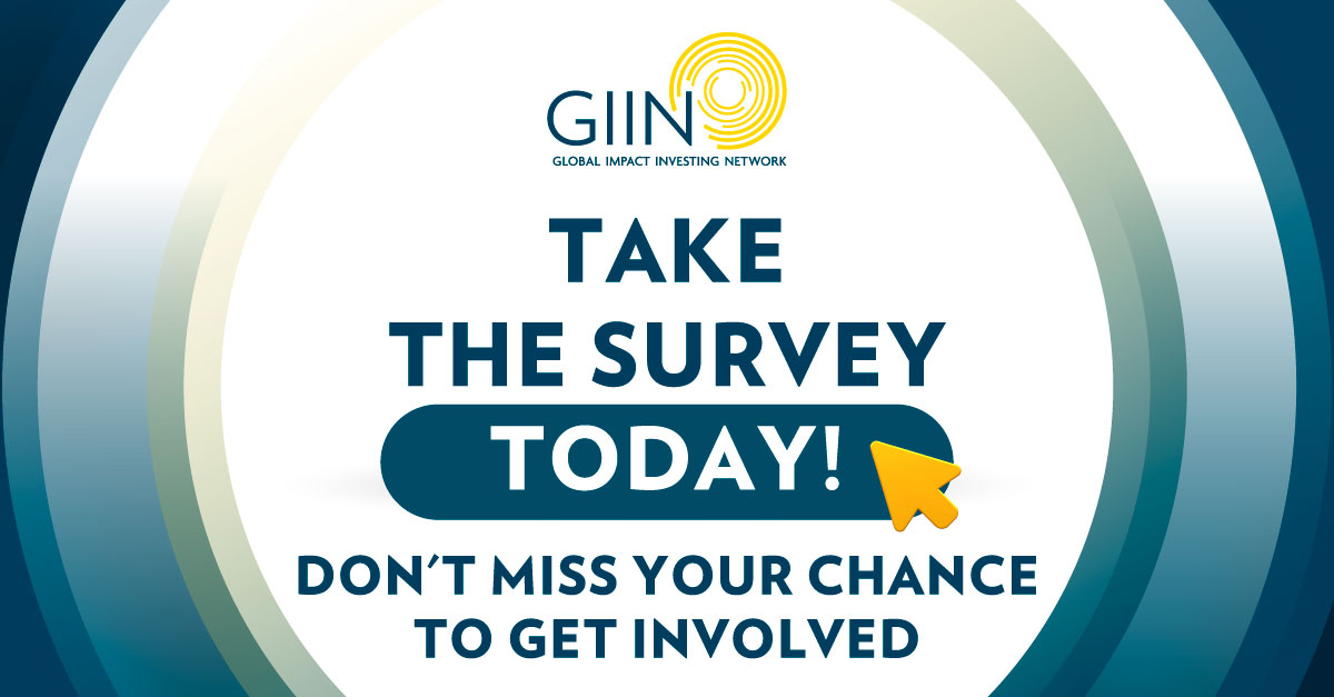 Your input is needed today to help shape the future of #impactinvesting. The #GIIN has just launched our 2024 Global Impact Investor Survey and your organization’s participation is critical. Submit your #data today and shape the future of impact investing: bit.ly/4baSElW