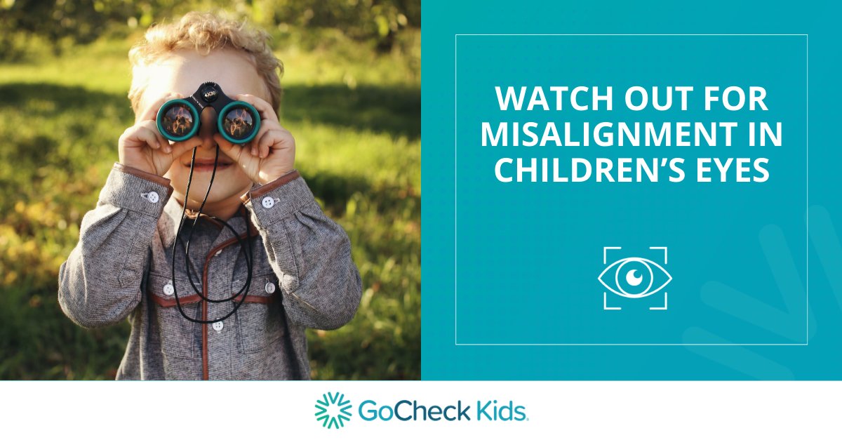 Misaligned eyes, also known as strabismus, can affect your child's vision. 👁️ Signs can include double vision, squinting, eye strain or headaches. It's important to be aware and take necessary steps to ensure their eye health. 🧒  #ChildEyeHealth #MisalignedEyes #EyeCareMatters