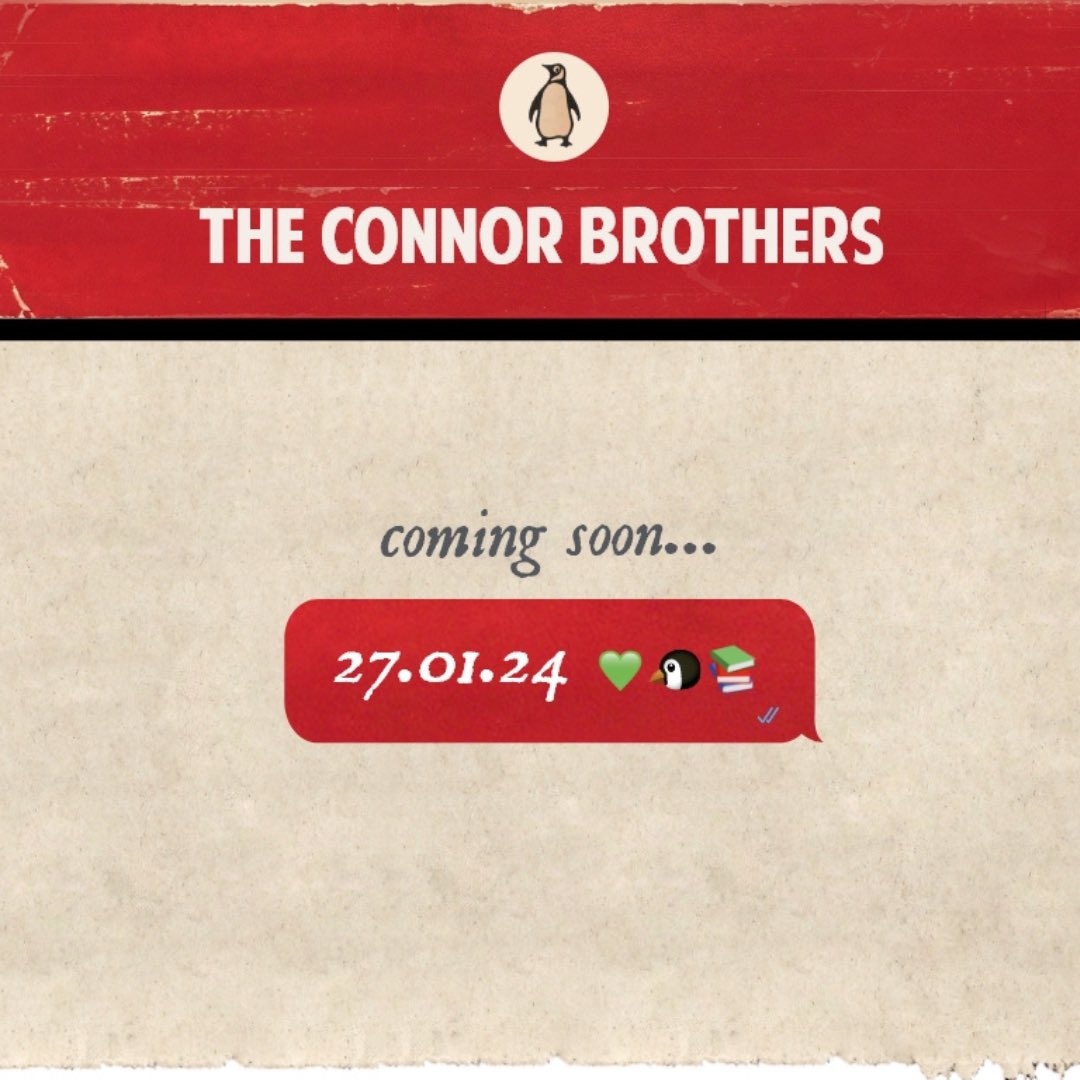 Coming soon - New release from The Connor Brothers 27.01.24