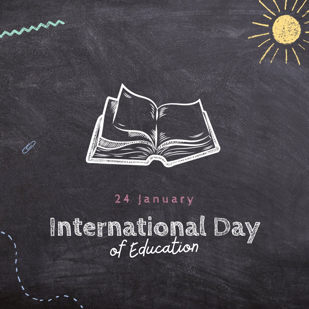 dee_realestate's tweet photo. 📚✨ Happy International Day of Education! 🌐📖 Today, we celebrate the power of education to transform lives and build a better world. 🌍🎓 

Let's recognize the importance of quality education for all, empowering individuals and communities to reach their full https://t.co/xKXGXineL9