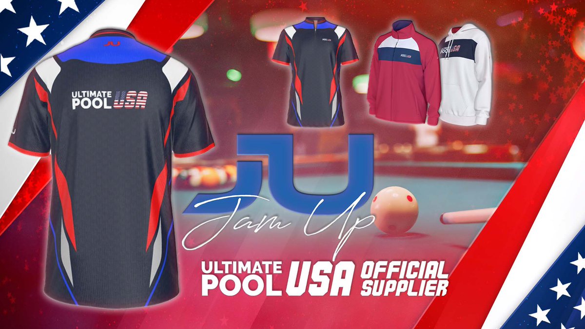 𝙅𝙖𝙢 𝙐𝙥 𝙭 𝙐𝙋 𝙐𝙎𝘼 🤝🖊

Ultimate Pool USA are delighted to announce an exciting partnership with Jam Up Apparel

More information: facebook.com/share/JdjW3mLx…