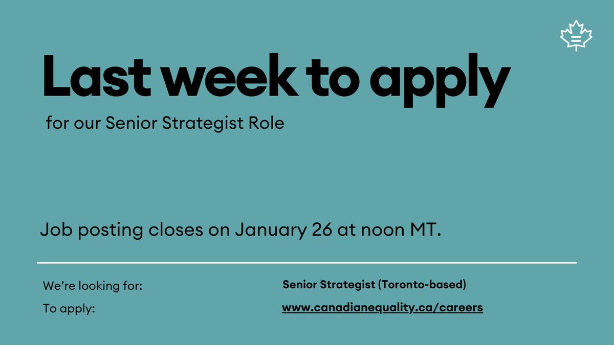 Canadian Equality Consulting tweet media