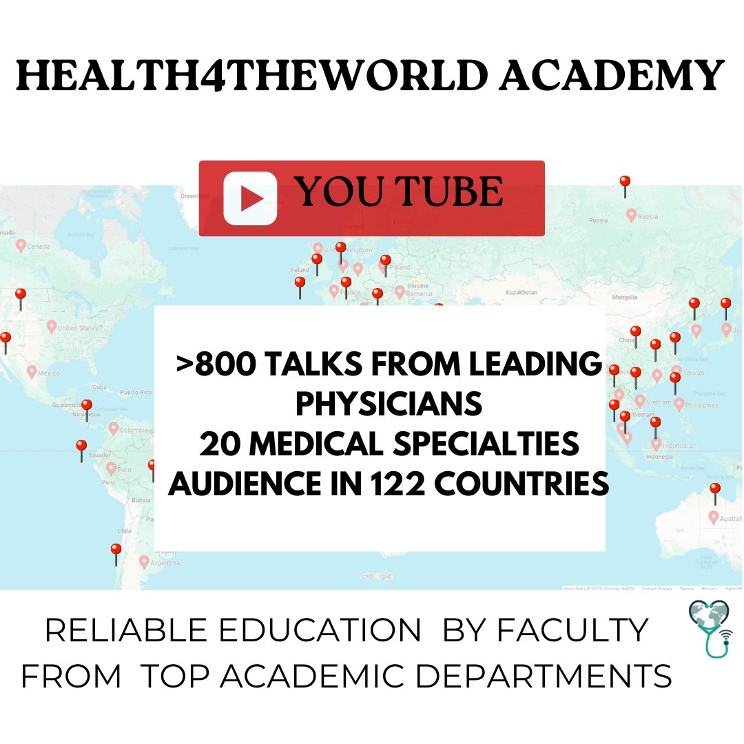 On #EducationDay &amp; every day, we strive to make  reliable free top-notch medical education available to health professionals in all corners of world for best patient care

youtube.com/channel/UCz6pJ…

#medtwitter #meded #radiology #CardioTwitter #FOAMed #medicalstudent #GlobalHealth