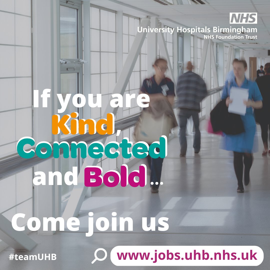 📰 Weekly vacancy bulletin Our estates and ancillary teams deliver vital services to our colleagues and patients every single day, and we have flexible vacancies for friendly and talented individuals to join them. 🔍 jobs.uhb.nhs.uk