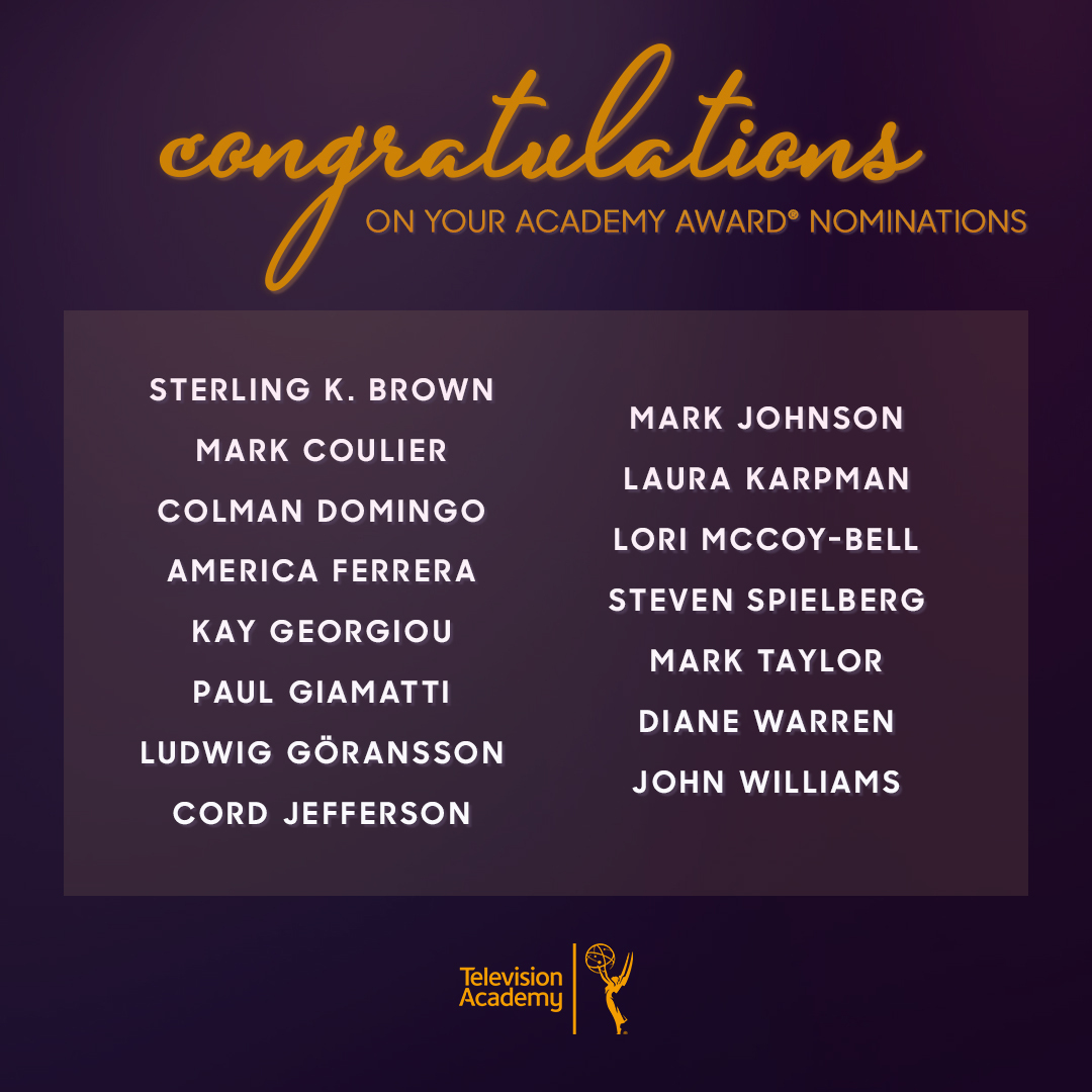 Congratulations to these past #Emmy winners on their 2024 #Oscar nominations! 🤩 🎉 #Oscars #AcademyAwards