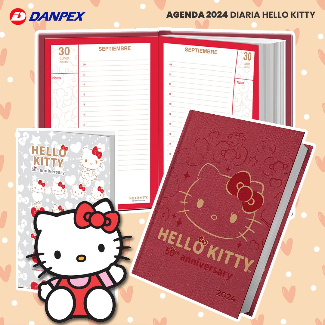 danpex's tweet photo. Checa toda la variedad de agendas que tenemos de Hello Kitty, están ultra cute. Corre por la tuya.
📷Consigue tus favoritas en Lumen, Office Max, Office Depot, Ofix, Gandhi, Liverpool y Sanborns.

📷 https://t.co/HubG6d5pak
#HelloKitty #Cat #Danpex #agenda #Cute https://t.co/lvFwjsf4ex