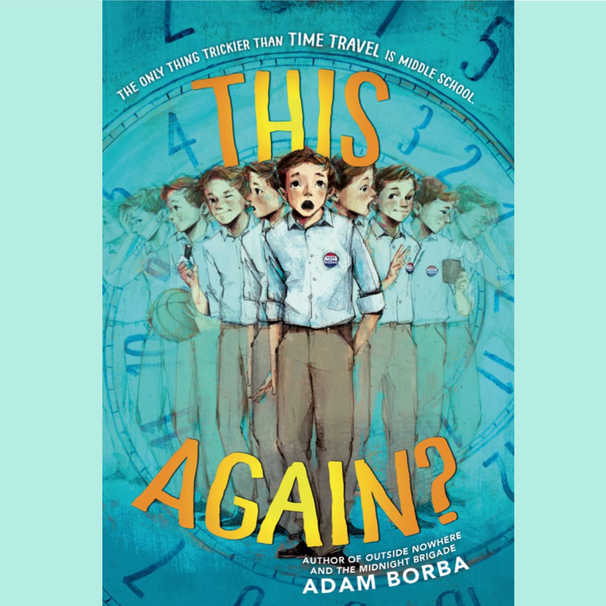 Ready to reload your To Be Read pile? B&N is giving 25% off preorders with code: PREORDER25 And check out THIS AGAIN - a middle grade novel about the misadventures of a kid attempting to orchestrate the perfect day with the help of his future self and a time machine. @BNBuzz