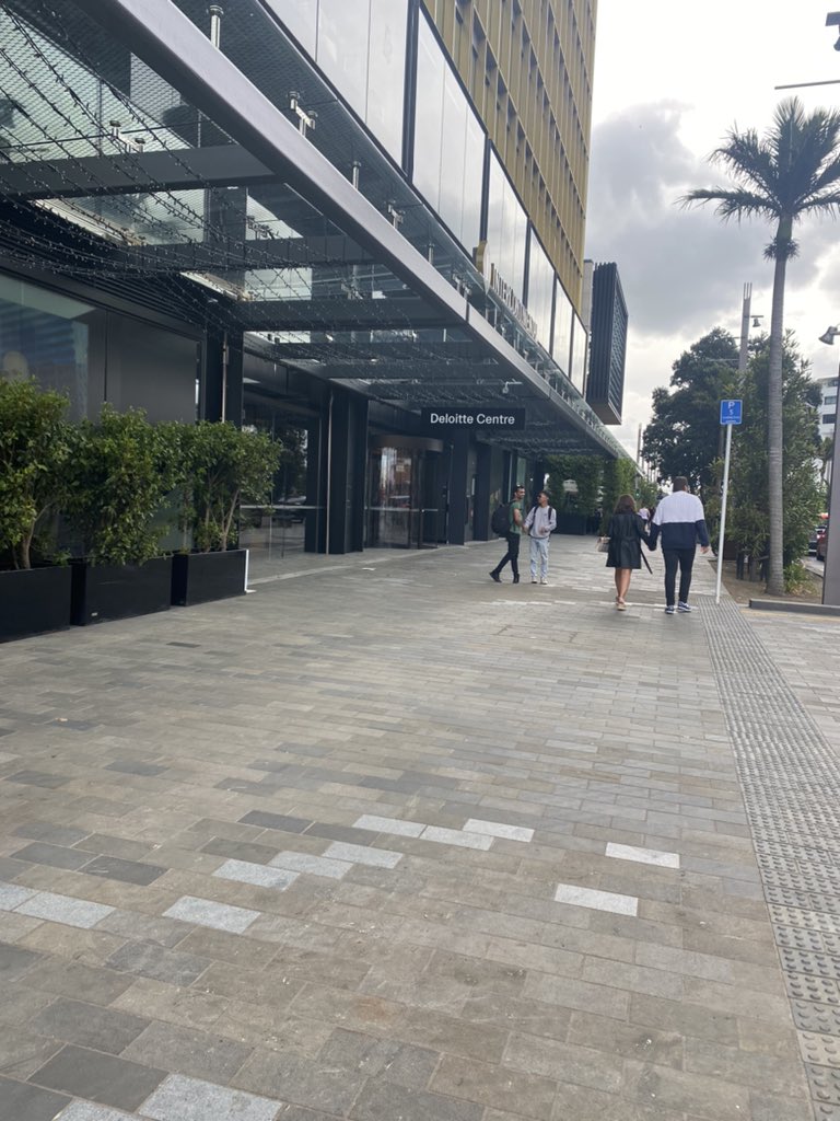 First thing I see when I get off the train downtown Auckland? A Deloitte office. Should I move here