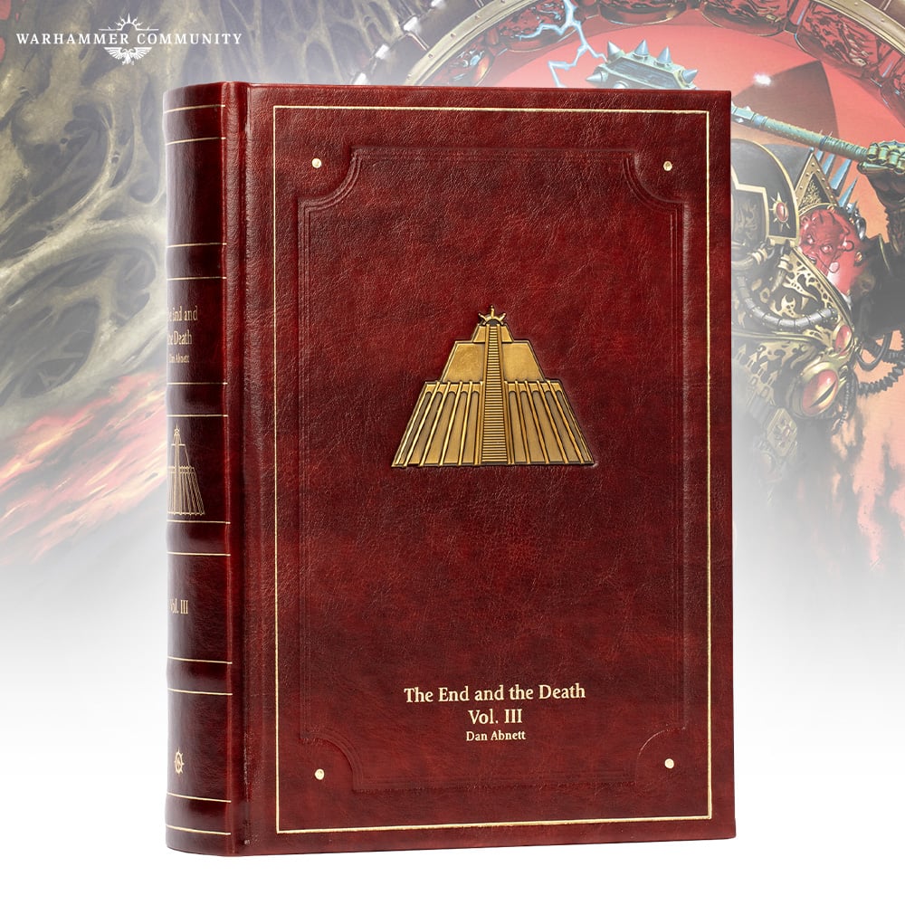 HorusHourPod's tweet photo. @warhammer It's Made to Order time 📖

"Deluxe Edition" with no signature (don't put poor Abnett through that)

Reap the rewards and people get a full collection on the shelf = Win/Win 😉 https://t.co/lNEkUSpzd3