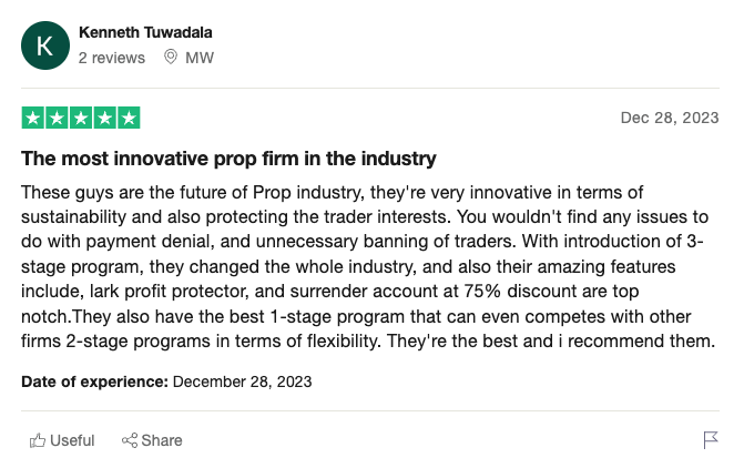 Bazı yeni Trustpilot yorumları🚀