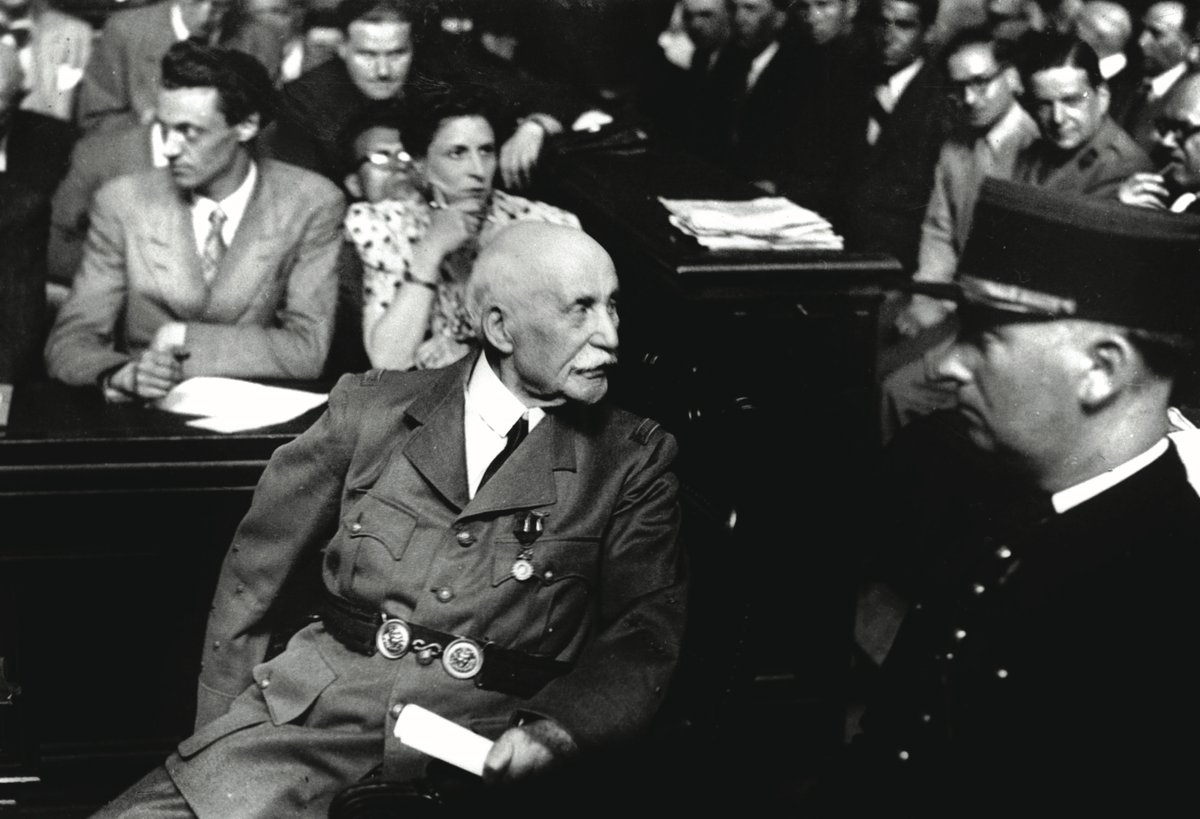 #HISTORY Vichy France on trial. After a biography of de Gaulle, historian Julian Jackson (@QMHistory) is turning his attention to the 1945 trial of Marshal Pétain. Is it easier for foreign researchers to delve into the darkest hours of French history? ➡️france-amerique.com/vichy-france-o…