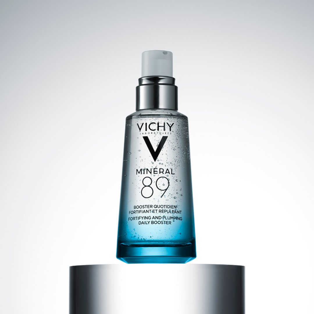 The booster serum of our dreams! Our Minéral 89 Booster serum is all about hydration and strengthening the skin barrier. How to use: In the morning and evening, on clean and damp skin, apply 2 pumps of Minéral 89 Booster all over the face and neck. #VICHYUSA #VICHYLOVER