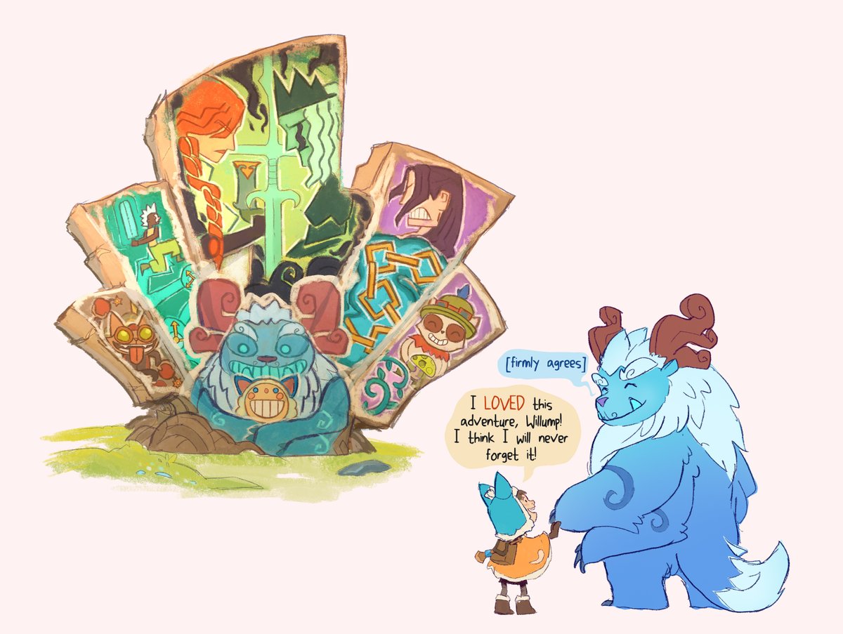 One last Yeti Mural. Song of Nunu was my first important project at @TequilaWorks & it’s been amazing working on it. For what it’s worth I still think @RiotForge was a clever idea. Good luck to @LazyBearGames for their release, i’m sure they poured all their love in it as we did.