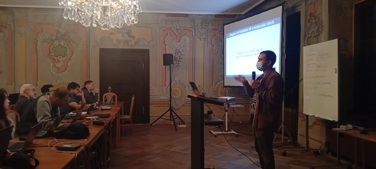 Now it's the turn of the partition and concatenation lab led by @jlsteenwyk #evomics2024