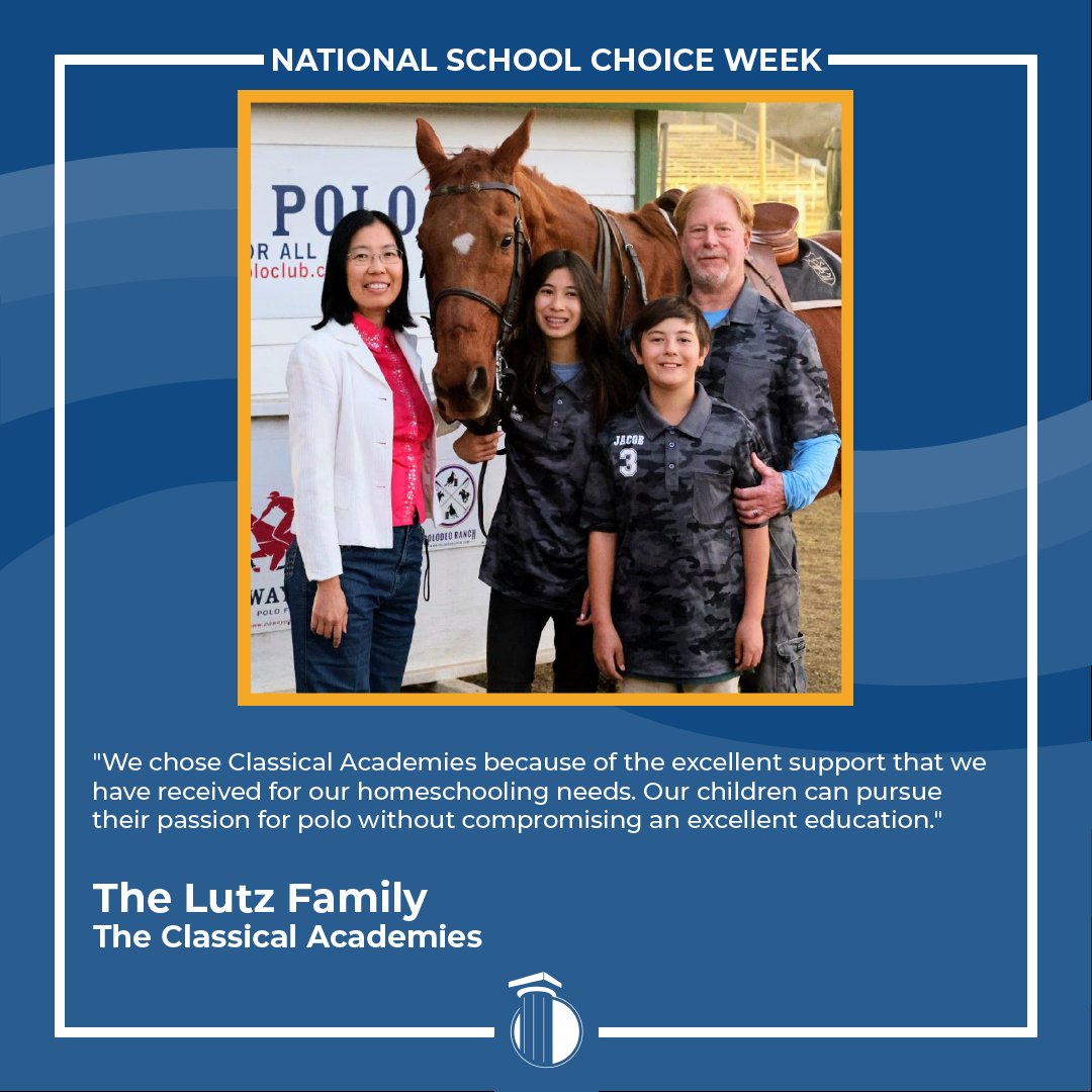 Recognizing and celebrating the value of educational options during National School Choice Week! #nationalschoolchoiceweek