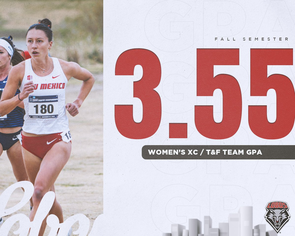 Make that 3⃣3⃣ consecutive semesters with a 3.3 or better for our women!

#GoLobos