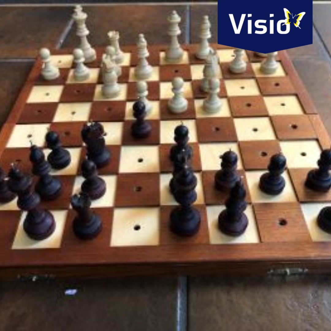 Ben je op zoek naar een denksport die je kunt doet of je nu goed, slecht of niets ziet? Maak dan kennis met schaken tijdens de NSVG-schaakworkshop op zaterdag 10 februari in Ermelo. Lees veel meer over deze bijzondere dag via 👇 visio.org/nl-nl/home/act…