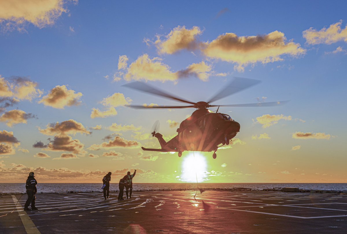 Irish Air Corps (@irishaircorps) on Twitter photo Is this the new view for our <a href="/IrishAirCorps/">Irish Air Corps</a> <a href="/No3OpsWing/">No 3 Operations Wing</a> crews?
Thank you to the Master & Crew of <a href="/ZrMsKarelDman/">Zr.Ms.KarelDoorman</a> of the Dutch <a href="/kon_marine/">Koninklijke Marine</a> Royal Navy who enabled us carry out this vital training in the Irish Sea enhancing our skills and airmanship on their Multi Role Vessel! Is this the new view for our <a href="/IrishAirCorps/">Irish Air Corps</a> <a href="/No3OpsWing/">No 3 Operations Wing</a> crews?
Thank you to the Master & Crew of <a href="/ZrMsKarelDman/">Zr.Ms.KarelDoorman</a> of the Dutch <a href="/kon_marine/">Koninklijke Marine</a> Royal Navy who enabled us carry out this vital training in the Irish Sea enhancing our skills and airmanship on their Multi Role Vessel!