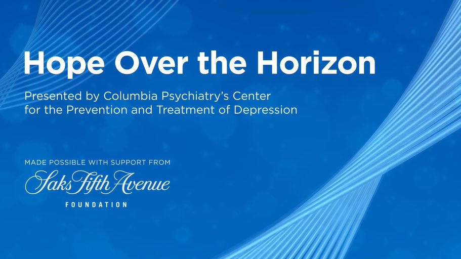 Depression is a global public health crisis. Join our experts on Monday for a symposium focused on advancements in research and clinical initiatives in depression and suicide. The event is free and open to the public, with a reception to follow. RSVP: events.columbia.edu/cal/event/show…