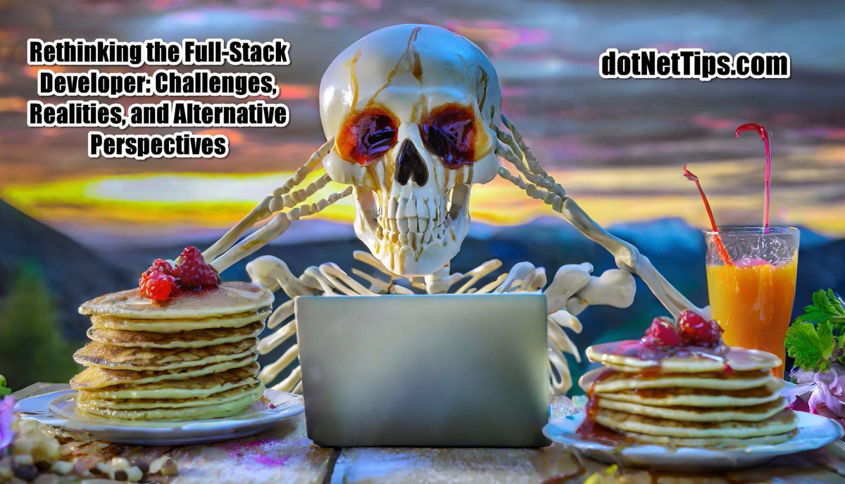 🚀 Is the term 'full-stack developer' still relevant in today's diverse tech landscape? 🤔 I share my insights and alternative perspectives in this article. Check it out: dotnettips.wordpress.com/2020/12/02/the… #Tech #Development #FullStack #RockYourCareer