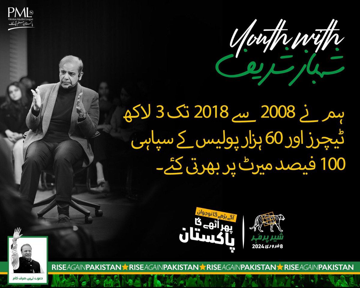 PMLN Government tweet media