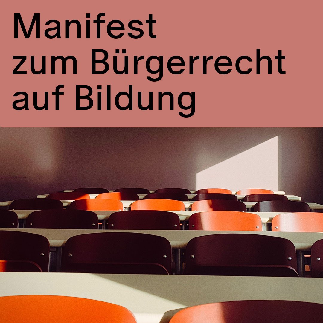 (Kein) Aufstieg durch Bildung? Bildung ist Bürgerrecht! @ZEITstiftung und @bucerius_law überreichen Bundesfamilienministerin @lisapaus am Internationalen #TagDerBildung ein Manifest für gerechtere Bildungspolitik. Hier lesen: zeit-stiftung.de/themen/thema/8…